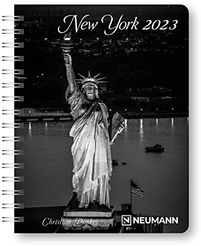 New York 2023 - Diary - Buchkalender - Taschenkalender - 16,5x21,6: Diary