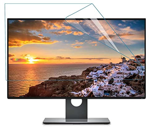 ZSHYP Protezione dello Schermo del Computer 17-27 Pollici Anti Luce Blu, HD/Matte Due Tipi, Lesioni AntiGraffio, Adatto per Monitor LCD, TV, Pc,HD-23.8inch(527x297mm)