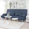 Dagra Gesteppter Bezug für Beddinge 3-er Bettsofa Streifen (Navy Blue L20)