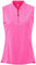 MoFiz Top Femme sans Manches Débardeur Sport T Shirt Respirant avec Fermeture éclair Rose M