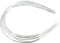 zalati Hair Band 10pcs Stainless Steel Hair Hoop for DIY Headband Making Without Teeth - 1.2mm
