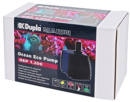 Dupla Marin Ocean Eco Pump OEP 1200 I Förderpumpe für Meer- und Süßwasseraquarien bis 1.200 Liter I Durchlaufgeschwindigkeit manuell einstellbar