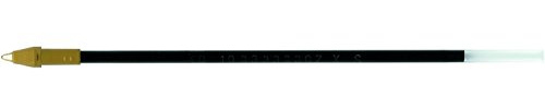 BIC 25 Ersatzminen für Kugelschreiber, mittlere Spitze, 1 mm, Schwarz