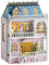 CUTEROOM Maison Miniature, Maison de poupée DIY en Bois Mini kit de Construction avec Meubles et lumière LED, Cadeau d'anniversaire pour Femmes et Filles (Romantic Castle)