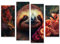 islandburner Prime Bild auf Leinwand Faultier Bunte Tropische Blumen Wilde Tiere KI Faultier Bunte Tropisc Bilder Wandbilder Poster