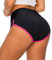 ALWAYS Booty-Shorts für Damen, hohe Taille, superweich, Delfin-Shorts, Hto166 Bknpi, Mittel