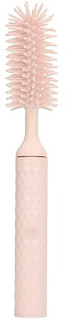 Electric Bottle Brush Set, Bottle Brush, 2 Gears, Safe, Multifunctional Straw Brush for Parents (Pink)