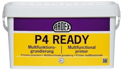 Ardex P4 - Schnelltrocknende Mehrzweckgrundierung für Böden, Wände und Decken, 2 Kilogramm