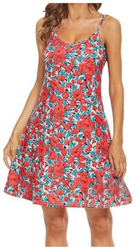 WVONIF Robe Femme Enceinte été Courte Robe Bapteme Fille 3 Ans vêtements Anime Jupe Jupon Vintage années 50 sous Robe Ruffle Dress Tutu Danse Classique Noir Vetement Fille 12 Ans ete Robe