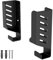 GIONAR Universal Wall Mount, Router Shelf, Router Wall Mount, for Routers, TV Box, Network Switches, Modems, Laptop, Books, Compatible with TP-Link, Mi Box, Apple TV, Sky Q, and More, Black
