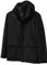 Veste coupe-vent 3 en 1 pour femme avec doublure intérieure en polaire imperméable et fermeture éclair à capuche pour alpinisme, cyclisme, Noir , 3XL