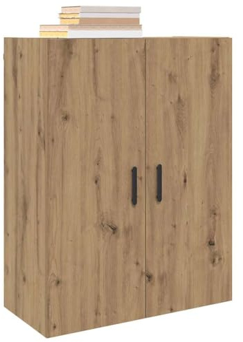 vidaXL Wandschrank Artisan-Eiche 69,5 x 34 x 90 cm Holzwerkstoff
