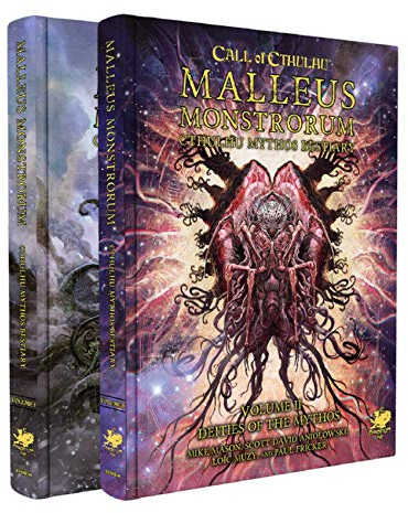 The Malleus Monstrorum Slipcase Set – Cthulhu Mythos Bestiary for Call of Cthulhu RPG | 7th Edition Two-Volume Hardcover