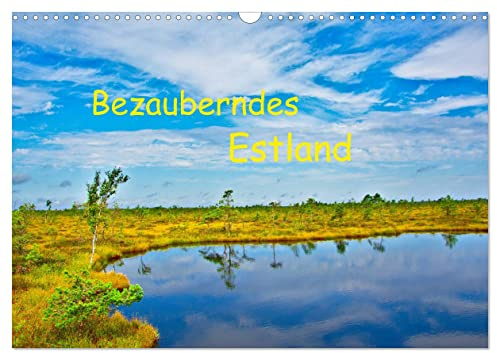 Bezauberndes Estland (Wandkalender 2026 DIN A3 quer), CALVENDO Monatskalender: Eine Reise voller faszinierender Orte (CALVENDO Natur)