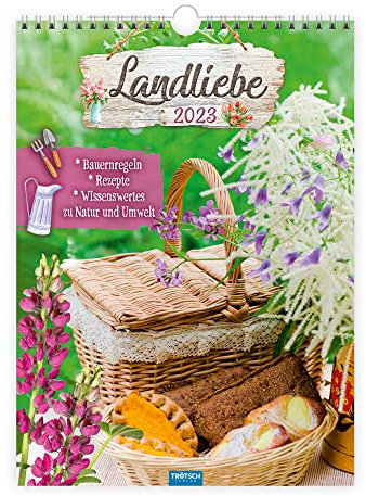 Trötsch Classickalender Landliebe 2023: Wandkalender