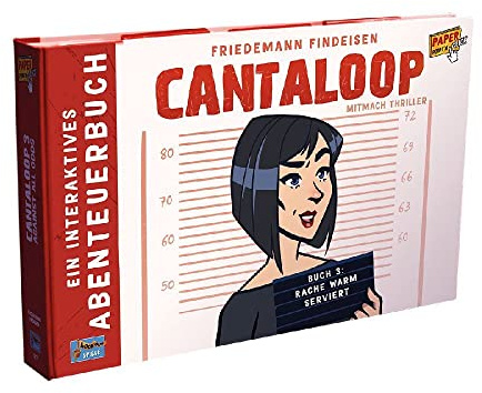 Lookout, Cantaloop - Buch 3: Rache warm serviert, Familienspiel, Rätselspiel, Ab 16+ Jahren, Deutsch
