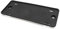 sourcing map Kunststoff Motorrad Front Nummernschild Halterung Rahmen 22,5cm x 10,2cm Schwarz de