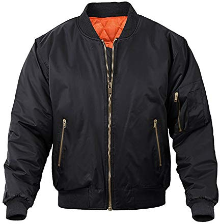 MAGNIVIT Men's Bomber Jacket Station Jacket Active Lightweight Military Outwear