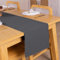 Marineblauer Gerippter Tischläufer für 6-Sitzer Esstisch Gerippte Poly-Baumwolle 33 x 183 cm Table Cloth für Zuhause Cafés Restaurants und Hotels
