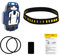 Armytek Crystal Kompakte Multifunktionslampe 4 in 1 mit weißem und rotem Licht Micro USB Aufladbarer (Blau)
