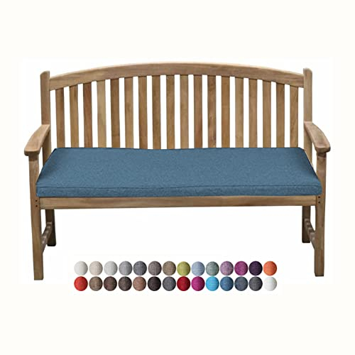 KCYXSMAX Bankauflage Bankkissen Bankpolster für Gartenbank 150x60x5cm Sitzauflage Polsterauflage mit abnehmbarem Bezug für Outdoor Bank Hollywoodschaukel Terrasse Küche Esstisch