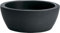 Nicoli Vaso Thetis a Ciotola in Resina, Vaso Per Piante Da Interno esterno diametro cm 40x16h R4240 resistente ai raggi Uv e alle temperature estreme (cm 40x16h, Antracite)