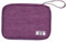 FAVORTALK Cable Pouch Electronic Accessories Organizer Universal Carry Travel Gadget Bag for Charger Cables Earphone Cord SD Card Phone Accessories etc, Purple 1 B21615