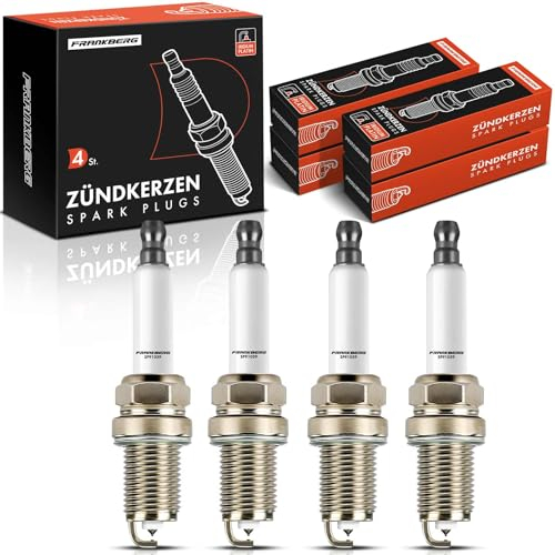 Frankberg 4x Zündkerze Zündkerzen Kompatibel mit Aveo Schrägheck T300 1.4L 2013-2023 Astra J Caravan J 1.4L 2012-2015 Corsa D S07 1.4L 2012-2014 Replace# IFR7X7G