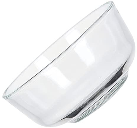 ABOOFAN Ensalada De Frutas Bol De Vidrio Transparente Recipiente Para Postres Fuente Para Ensalada Para Servir Comida