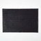 HOMESCAPES Rubber Door Mat with Grass Effect Scraper, 40cm x 60cm, Black, for Indoor or Outdoor Use