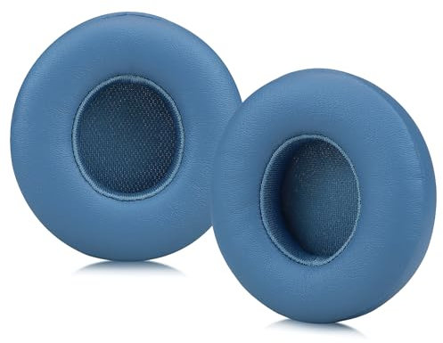 SINOWO Earpads Replacement for Beats Solo4 Wireless On-Ear Headphones,Ear Pads Cushions with Noise Isolation Memory Foam (Slate Blue)