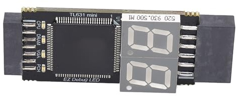 PCI E Mini PCI E LPC Motherboard-Analysator-Diagnosekarte, Hohe Erkennungsrate, Multi-LED-Anzeige, Einfach zu Verwendendes Kit, für COM DEBUG, für UART1, für JDP
