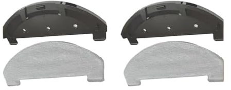 Lot De 2 Supports Et Lingettes For Aspirateur Robot Proscenic, M8pro Et M8, Pièces Détachées - CLIM