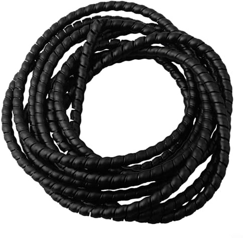 5 Meter Hydraulic Hose Protection Spiral Wrap Guard Cable Organizer Sleeve for Industrial, Pneumatic, and Hydraulic Hose Applications D8 10 12mm (D-8mm)