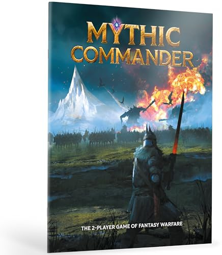 Modiphius Entertainment | Mythic Commander Core Rulebook | Role Playing Game | English