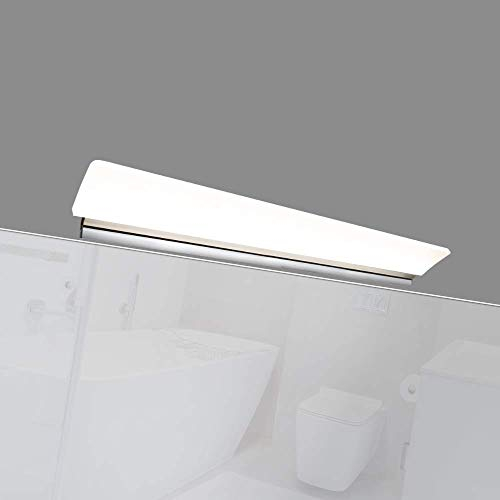kalb Material für Möbel LED 450mm Spiegelleuchte Badleuchte Badlampe Spiegellampe Aufbauleuchte, Lichtfarbe:warmweiß
