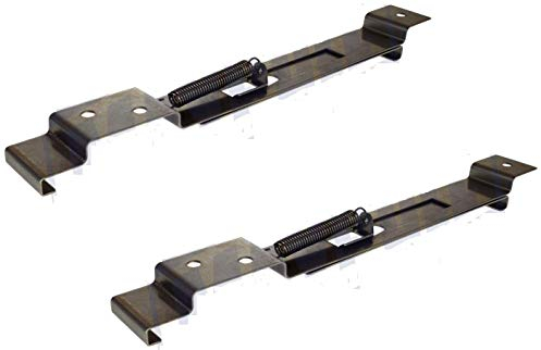 2 x LARGE SQUARE SPRING NUMBER PLATE HOLDER LARGE TRAILER CARAVAN MP3415B MAYPOLE