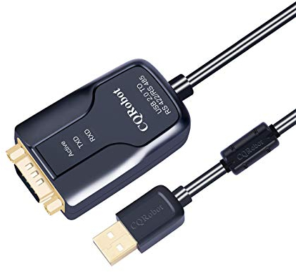 CQRobot 3,9 Pies USB a RS422 o RS485 Puerto Serial Convertidor Adaptador Cable con Chip FTDI FT232. Apoyo Windows 10 8 7 XP Mac. 600W-SPD, 15KV-ESD, Control Automático E/S, Apoyo 32 Nodos.