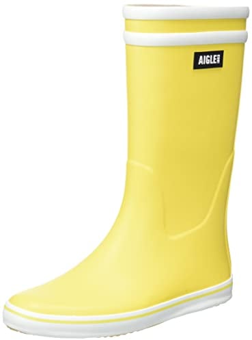 Aigle Malouine 2, Stivali in Gomma, Donna, Giallo/Bianco, 40 EU