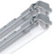 CLAR - Pantalla Estanca LED 24W, Luminaria 150cm, 1 Tubo (Tubos No Incluidos) - Pack 2