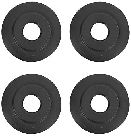 Ersatzradklinge, Ersatzrad für Rohrschneider Set mit 4 Ersatzschneidrädern für Rohrschneider, Schwarz