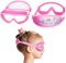RUIGAO Kinder-Schwimmbrille, Alter 4–7 Jahre, Kleinkindbrille, kein Verheddern, Kinderschwimmmaske/Bungee-Riemen/weiches Band (1 Stück – Einhorn und Meerjungfrau)
