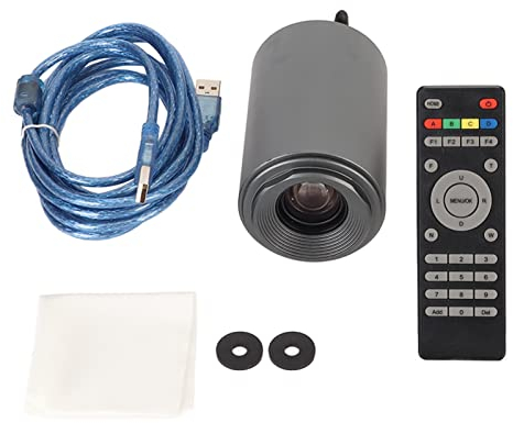 Haofy Live-Stream-Kamera, 100–240 V, 10-facher Optischer Zoom, 1080P, 30 Bilder Pro Sekunde, 2 MP HD-Live-Kamera für den Bildungsbereich (EU-Stecker)