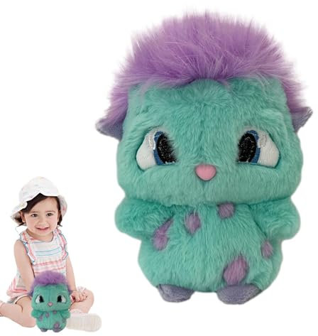 Bibble-Plüschtier, süße Bibble-Anime-Puppe, Bibble-Animationscharakter-Plüschfigur, weiches Cartoon-Kuscheltierspielzeug, lustiges animiertes Filmcharakter-Plüschspielzeug für Kinder und Erwachsene