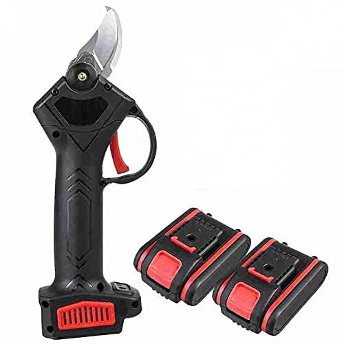 Sega da potatura elettrica portatile, Mini sega a catena elettrica Cesoie da potatura elettriche a batteria professionali a una mano Sega a catena elettrica a batteria Potatore per rami di albero Attr