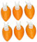 Warmhm 6 Pièces Carotte Pull Back Car Voitures De Jouets pour Enfants Mini Voitures à Reculer Voitures pour Les Tout-Petits Tirer Les Jouets De Voiture Abdos