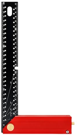 Fyrkant – 30 cm – Imperial Angle Lurer, justerbar för snickeri mätning