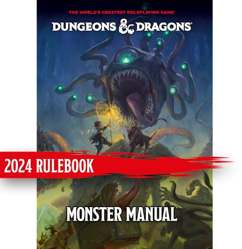 2024 Monster Manual (Dungeons & Dragons Core Rulebook) (Englische Version)