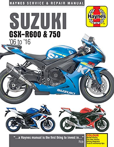 Suzuki GSX-R600 & 750 (06-16)