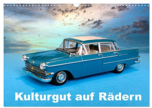 Kulturgut auf Rädern (Wandkalender 2026 DIN A3 quer), CALVENDO Monatskalender: Modellautos im Maßstab 1:43 (CALVENDO Mobilitaet)